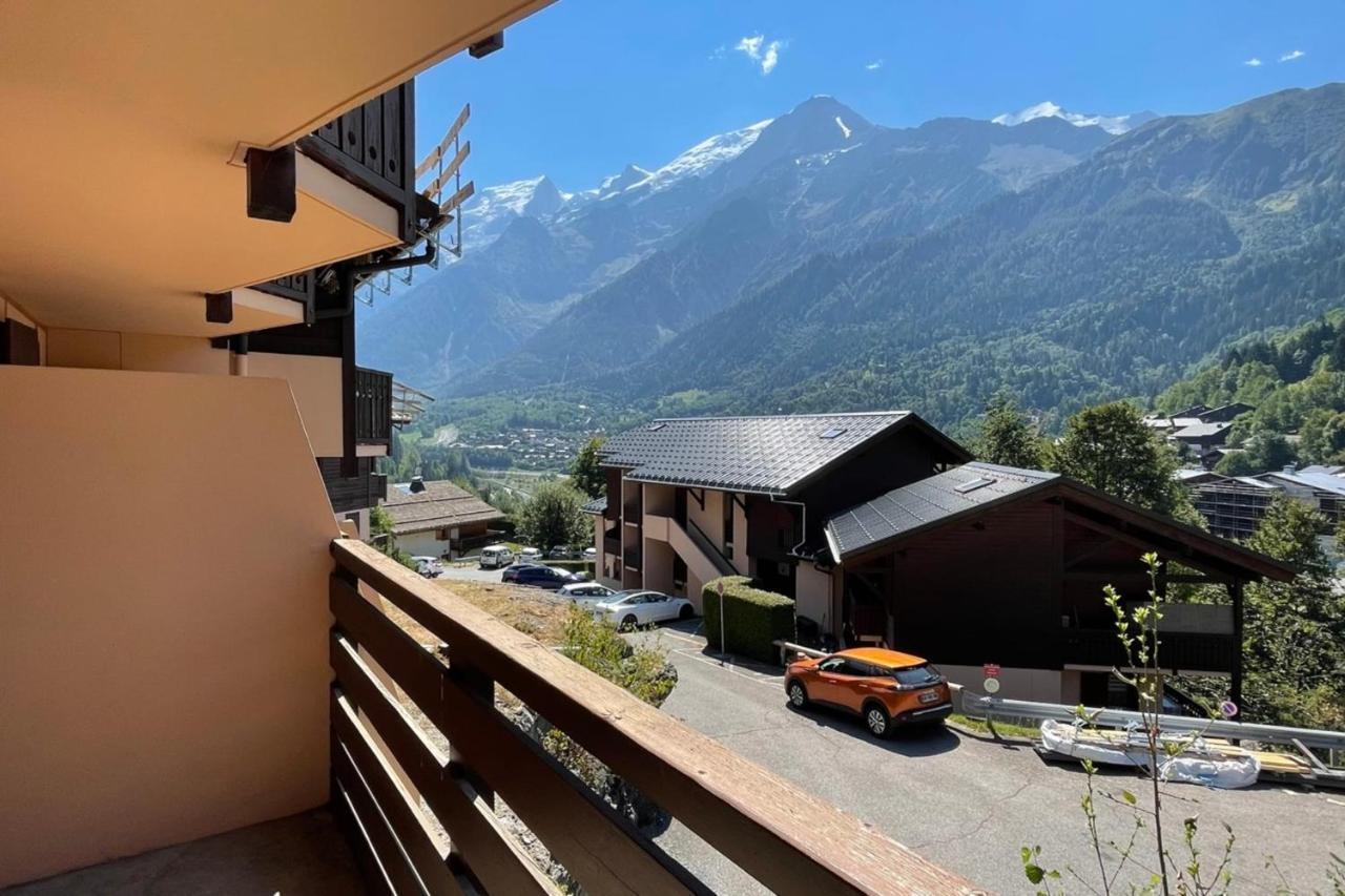 Vue Des "Chavants" Studio 20 M With Balcony Les Houches Luaran gambar